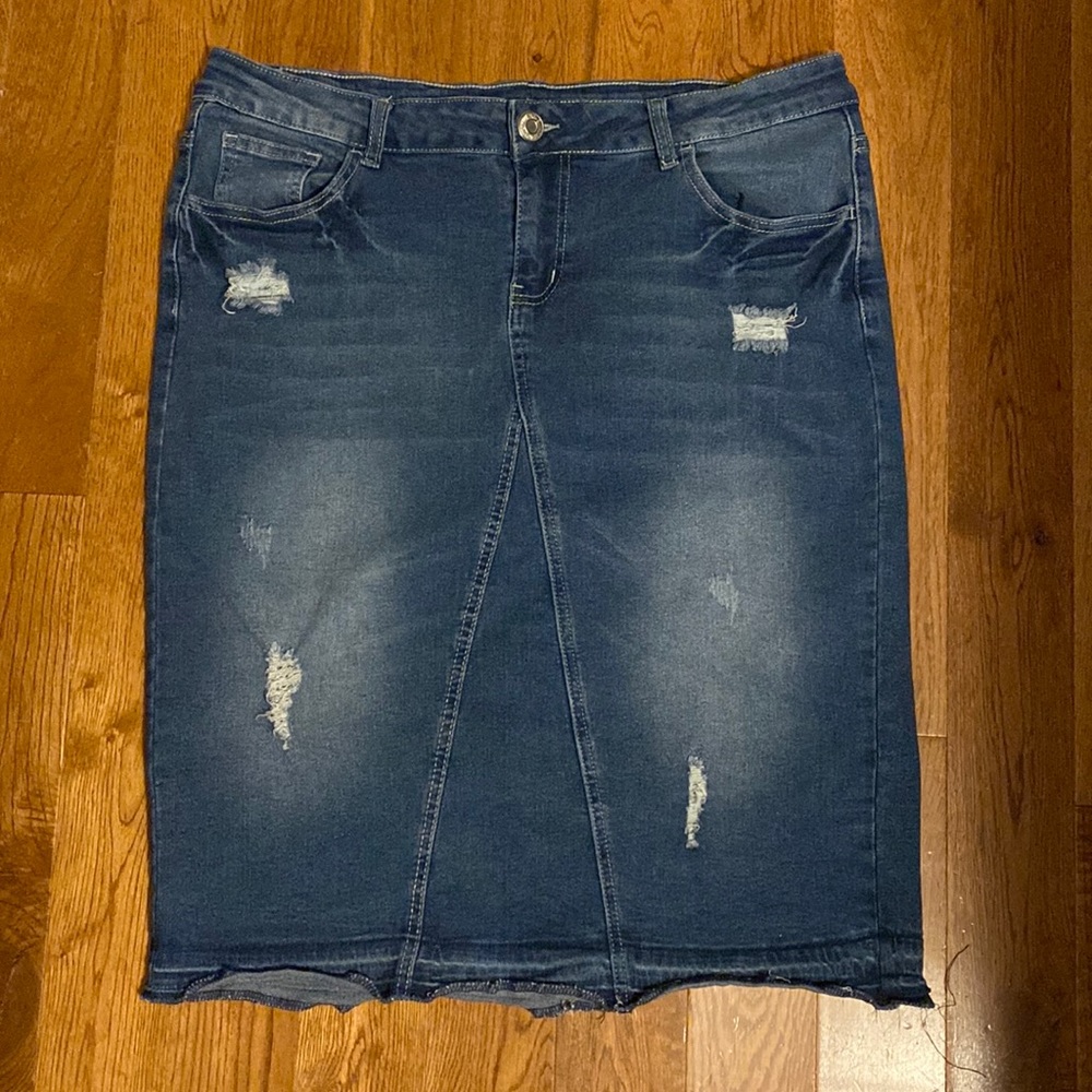 Be-girl denim skirt
